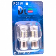  Светодиодная автомобильная лампа P21W - 1156 - Epistar 12Led + Cree 4Led + Линза 80Вт 12v