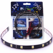  Автомобильная светодиодная лента SMD5050 12Led IP65 30см Белый