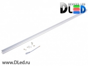   Светодиодная линейка 120см 12W SMD 3014 Теплый белый