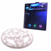   Светящаяся эмблема для Toyota Corolla двухцветная Красный-Белый