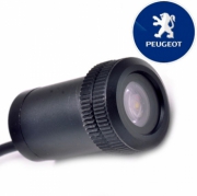   Врезной проектор в дверь авто Peugeot blue 038