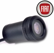   Врезной проектор в дверь авто Fiat red 029