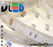Светодиодная лента  влагозащищённая SMD 5050 30 Led RGB