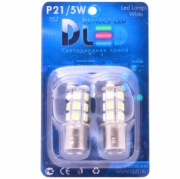   Светодиодная автомобильная лампа 1157 - P21/5W - 18 SMD 5050
