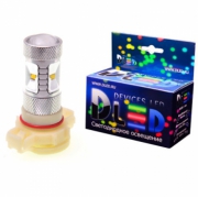   Светодиодная автомобильная лампа H16 - CREE 6led Линза 30Вт