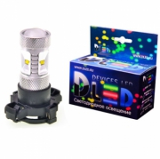   Светодиодная автомобильная лампа PY24W - CREE 6led Линза 30Вт