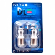   Светодиодная автомобильная лампа P21/5W - 1157 - CREE 1led (колба)
