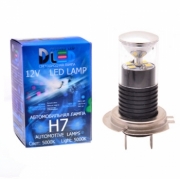   Светодиодная автолампа H7 - 4 SMD3535 + Отражатель