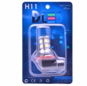   Светодиодная автомобильная лампа H11 - 18 SMD 5050