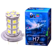   Светодиодная автомобильная лампа H7 - 27 SMD 5050