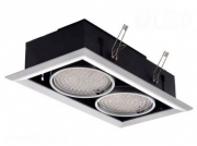  Светодиодный встраиваемый светильник Box 1x2 20W