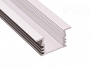   Профиль алюминиевый  для светодиодной ленты 22x12мм