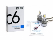  Светодиодная автомобильная лампа H7 - Dled C-SIX 36Вт