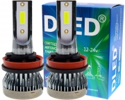   Автолампа светодиодная H9 DLED MINI 6500K