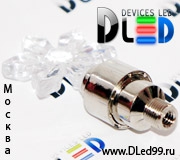   Светодиодный колпачок на нипель "Снежинка"