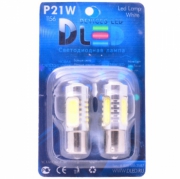   Светодиодная автомобильная лампа 1156 - P21W - 6W (Линза)
